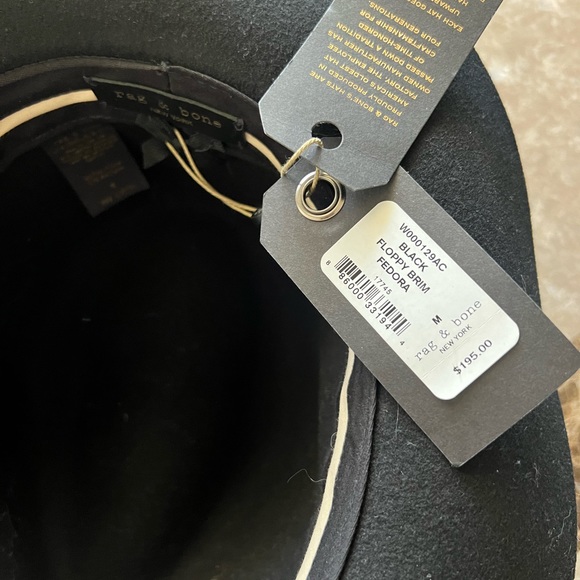 Vintage Rag & Bone wool fedora with tags. - Picture 3 of 3